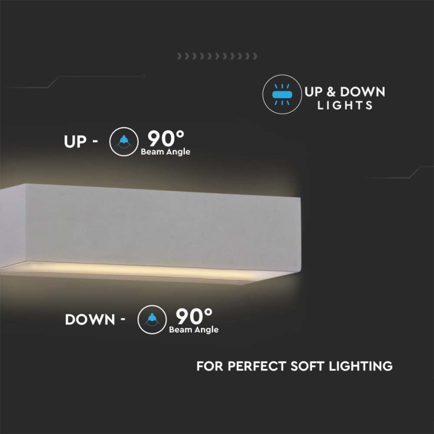 Applique murale LED d'extérieur LED/12W/230V 4000K IP65