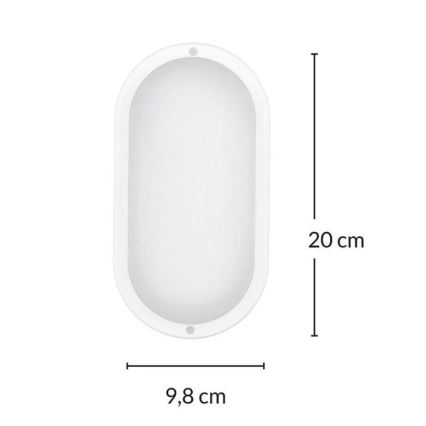 Applique murale LED d'extérieur LED/12W/230V IP54 4000K