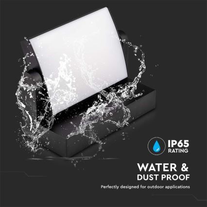 Applique murale LED d'extérieur LED/17W/230V 4000K IP65 noire