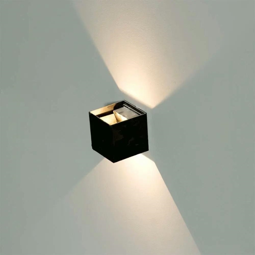 Applique murale LED d'extérieur LED/5W/230V 3000K IP65 noire