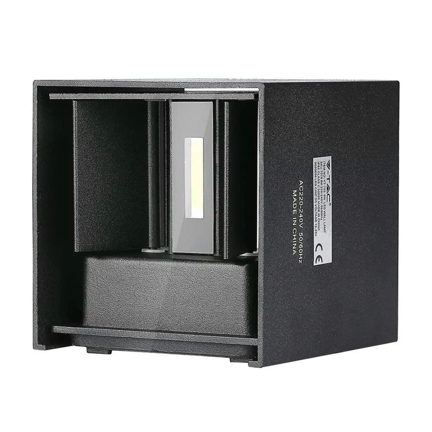 Applique murale LED d'extérieur LED/5W/230V 3000K IP65 noire