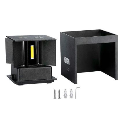 Applique murale LED d'extérieur LED/5W/230V 3000K IP65 noire