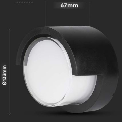Applique murale LED d'extérieur LED/7W/230V 3000K IP65
