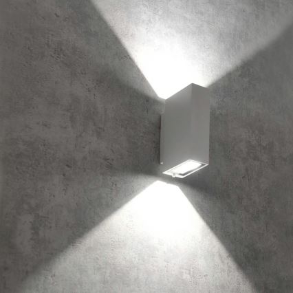 Applique murale LED d'extérieur ORLEAN 2xLED/2,5W/230V blanc IP54