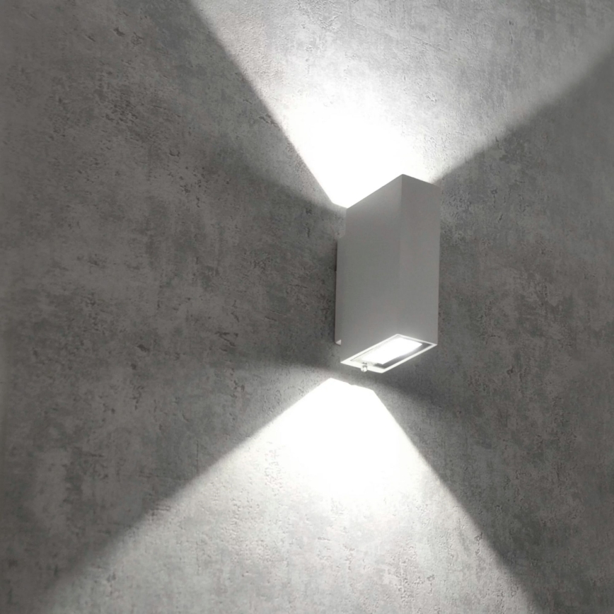 Applique murale LED d'extérieur ORLEAN 2xLED/2,5W/230V blanc IP54