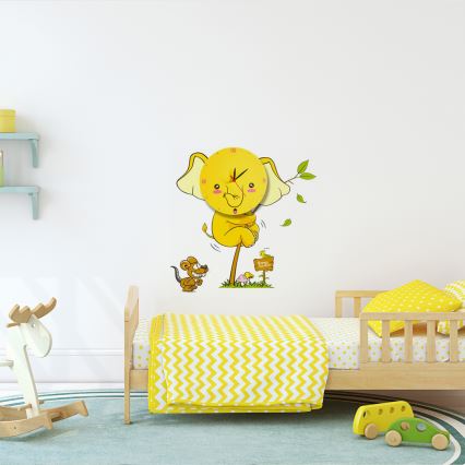 Applique murale LED enfant s hodinami 1xLED/1W/3xAAA