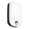 Applique murale LED extérieure avec détecteur de mouvement et crépusculaire BAVANO LED/15W/230V 3000/4000/5700K IP54