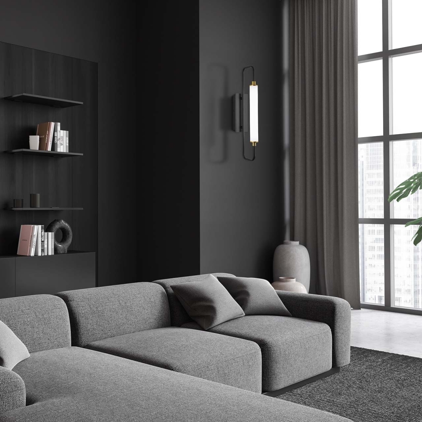 Applique murale LED FELICJA LED/10W/230V 4000K noire