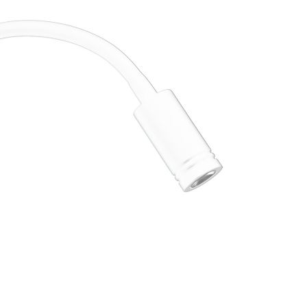 Applique murale LED flexible avec port USB BASE LED/8W + LED/2W/230V blanche