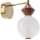 Applique murale LED FLORES LED/7W/230V dorée/marron
