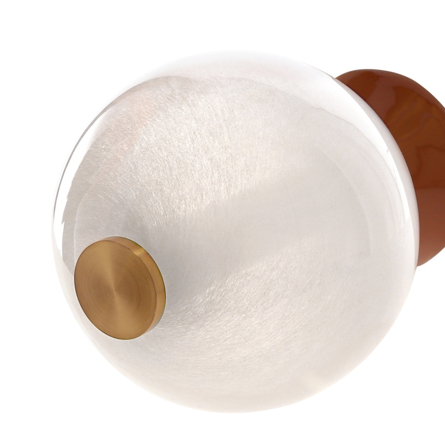 Applique murale LED FLORES LED/7W/230V dorée/marron