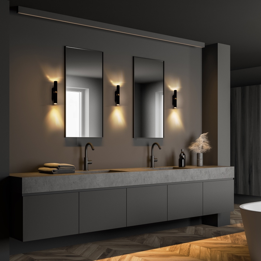 Applique murale LED LAGOS 2xG9/3W/230V 4000K noir/doré