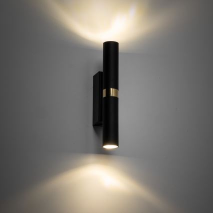 Applique murale LED LAGOS 2xG9/3W/230V 4000K noir/doré