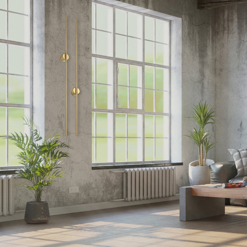 Applique murale LED LANA LED/12W/230V 4000K dorée mate