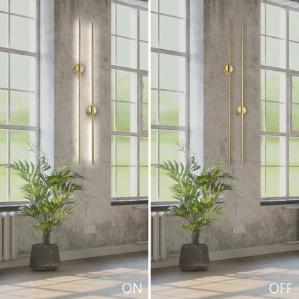 Applique murale LED LANA LED/12W/230V 4000K dorée mate