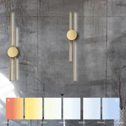 Applique murale LED LANA LED/15W/230V 4000K dorée mate