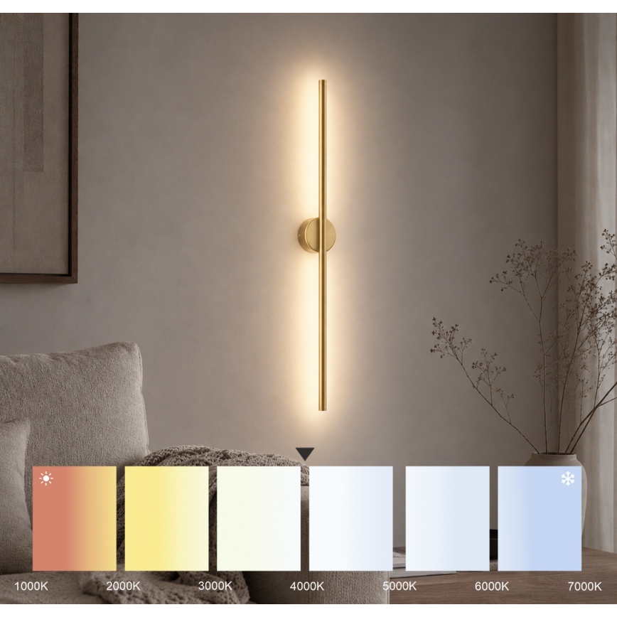 Applique murale LED LANA LED/7W/230V 4000K dorée