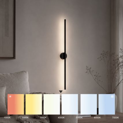 Applique murale LED LANA LED/7W/230V 4000K noire