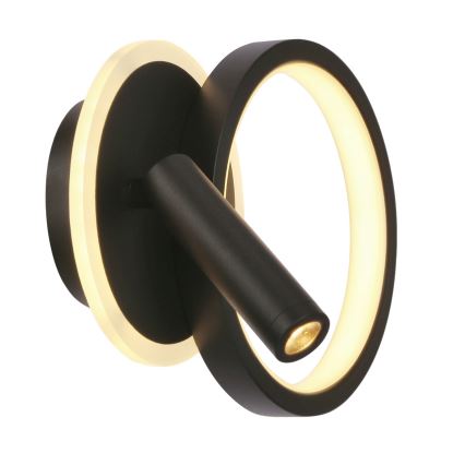 Applique murale LED orientable MONET LED/16W/230V noire