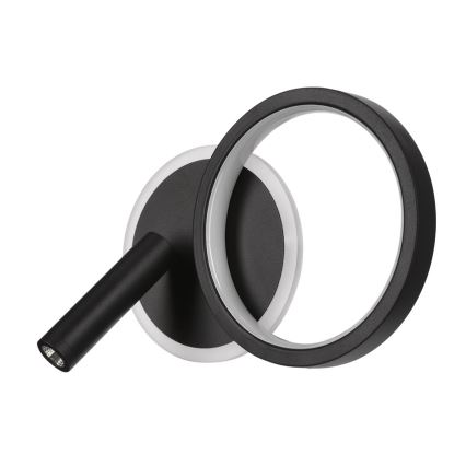 Applique murale LED orientable MONET LED/16W/230V noire