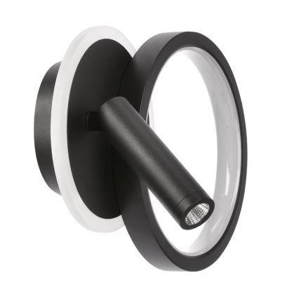 Applique murale LED orientable MONET LED/16W/230V noire