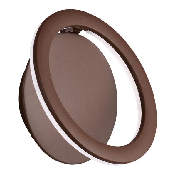 Applique murale LED PALERMO LED/16W/230V marron
