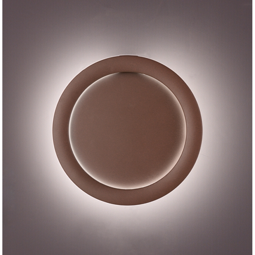 Applique murale LED PALERMO LED/16W/230V marron