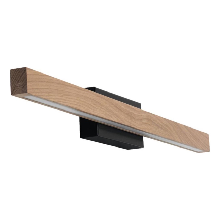 Applique murale LED pour salle de bains AQUAVIVA LED/9W/230V 60 cm IP44 finition chêne