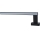 Applique murale LED pour salle de bains SHINE, 11 W, 230 V, 42 cm, IP44, noire