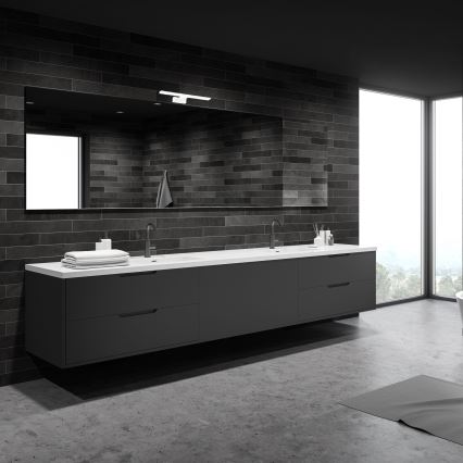 Applique murale LED pour salle de bains SHINE/7W/230V 30 cm IP44 blanche