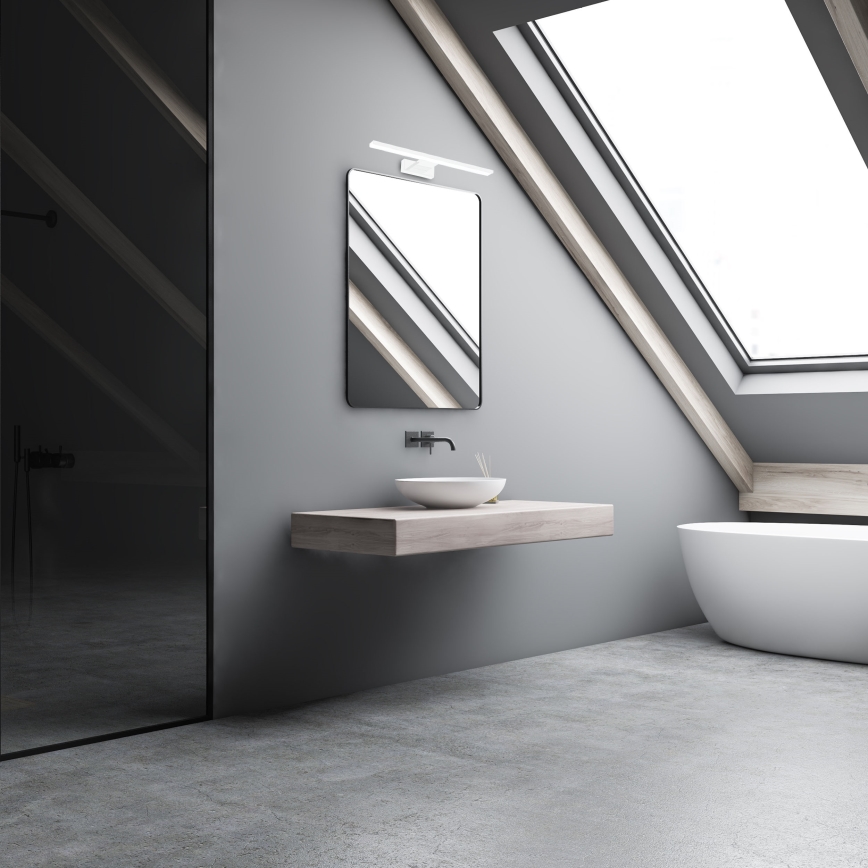 Applique murale LED pour salle de bains SHINE/7W/230V 30 cm IP44 blanche