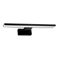 Applique murale LED pour salle de bains SHINE LED/7W/230V 30 cm IP44 noire