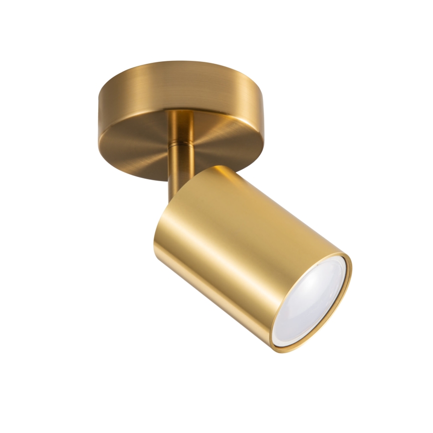 Applique spot murale LED RGBW dimmable GOLDIE 1x GU10/4,8W/230V 3000K finition dorée + télécommande