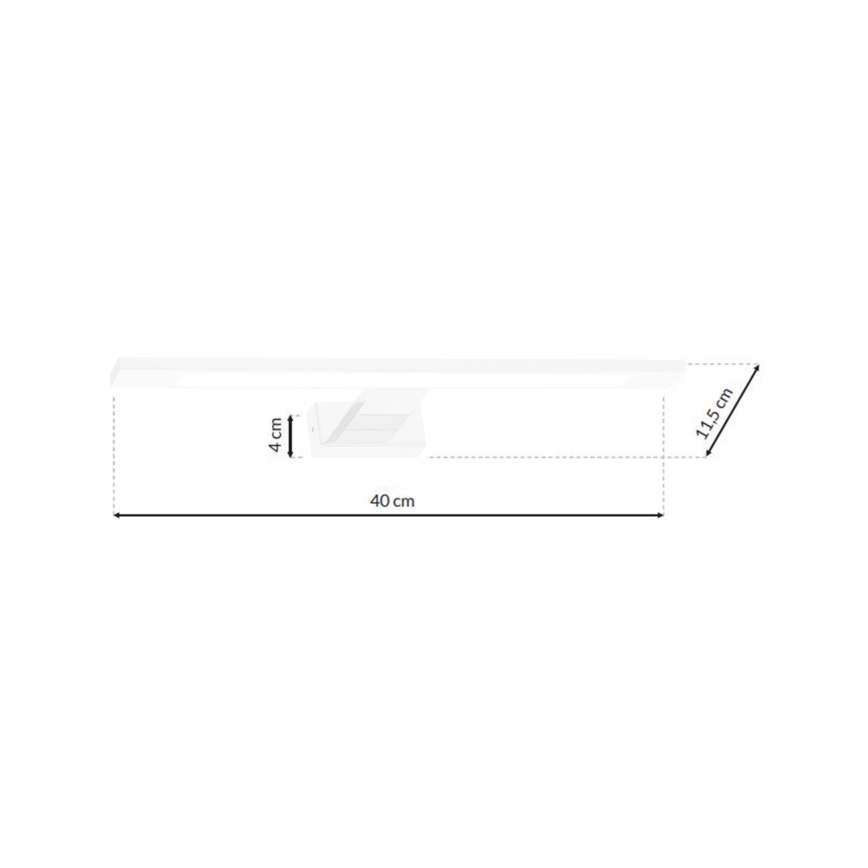 Applique murale LED salle de bain SHINE 1xLED/7W/230V IP44
