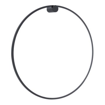 Applique murale LED SATURNO LED/46W/230V Ø 80 cm IP44 noire