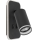 Applique murale LED spot PIPE 1xGU10/10W/230V + LED/6W noire