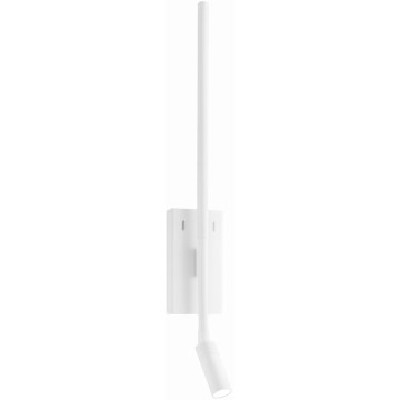 Applique murale LED TORCH — LED 6 W / 230 V + LED 3 W, blanche