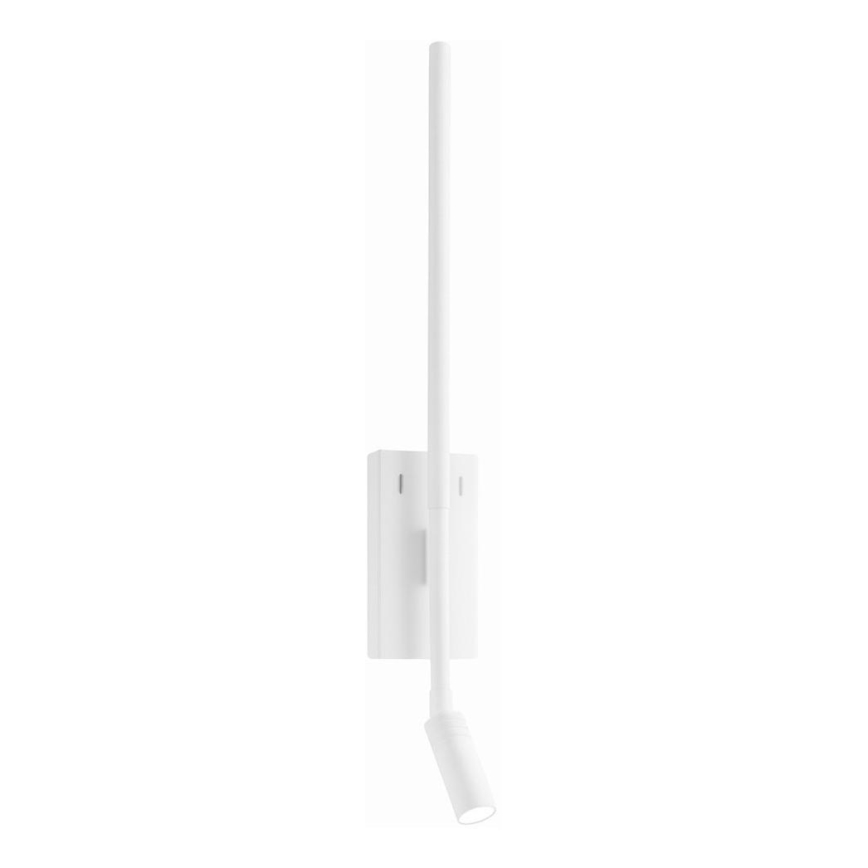 Applique murale LED TORCH — LED 6 W / 230 V + LED 3 W, blanche