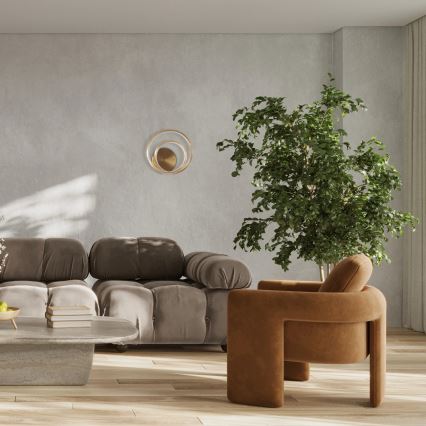 Applique murale LED ZEFIRA LED/14W/230V 4000K dorée