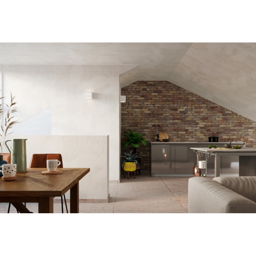 Applique murale LEO LINE 1xE27/60W/230V blanc
