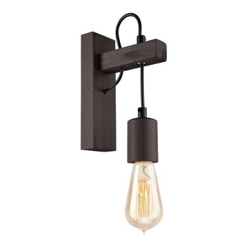 Applique murale LEON 1xE27/60W/230V hêtre