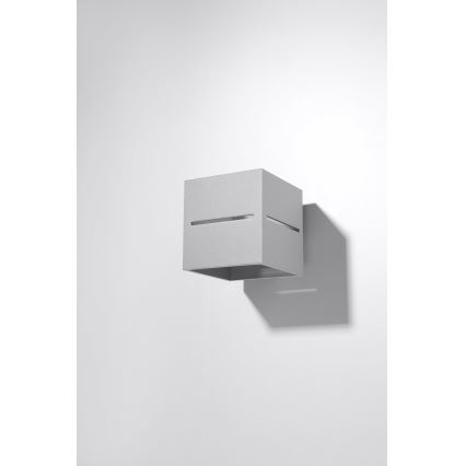 Applique murale LOBO 1xG9/40W/230V gris