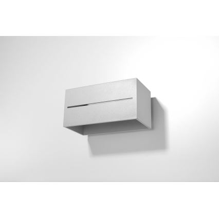 Applique murale LOBO 2xG9/40W/230V gris