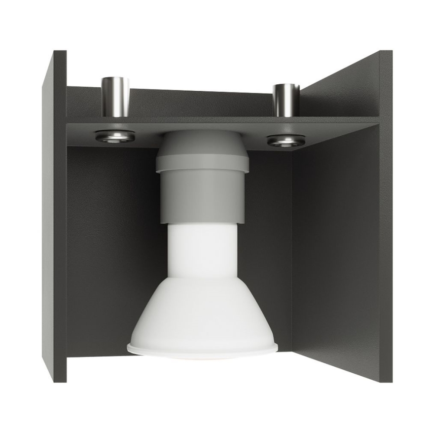 Applique murale LOBO 2xG9/40W/230V gris