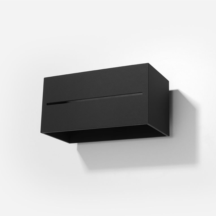 Applique murale LOBO 2xG9/40W/230V noir