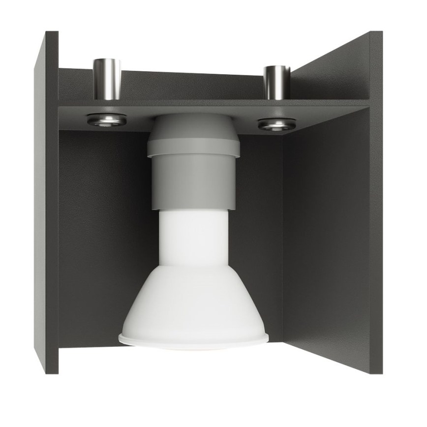 Applique murale LOBO 2xG9/40W/230V noir