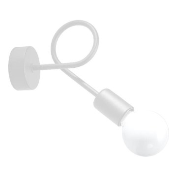 Applique murale LOOP 1xE27/15W/230V blanc