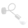 Applique murale LOOP 1xE27/15W/230V blanc