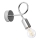 Applique murale LOOP 1xE27/15W/230V chrome brillant