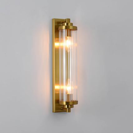 Applique murale LORENZO 2xE14/40W/230V dorée